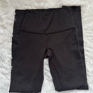 Lululemon Black Wunder Unders Leggings Size 0
